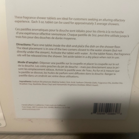 Yuzu Soap Natural and Handcrafted Luxurious Shower Tablets by Nordstrom NWT - Picture 5 of 9